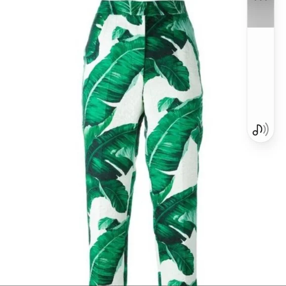 Dolce and Gabbana banana leaves pants - Picture 5 of 7